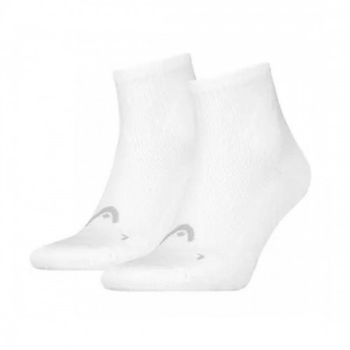 Шкарпетки Head Match Quarter Unisex, 2 пари, розмір 43-46, білий, код: 8720245076142