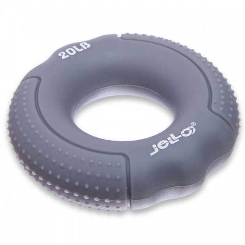 Еспандер кистьовий FitGo Кільце 20LB сірий, код: FI-1788_GR Еспандер кистьовий FitGo Кільце 20LB сірий, код: FI-1788_GR