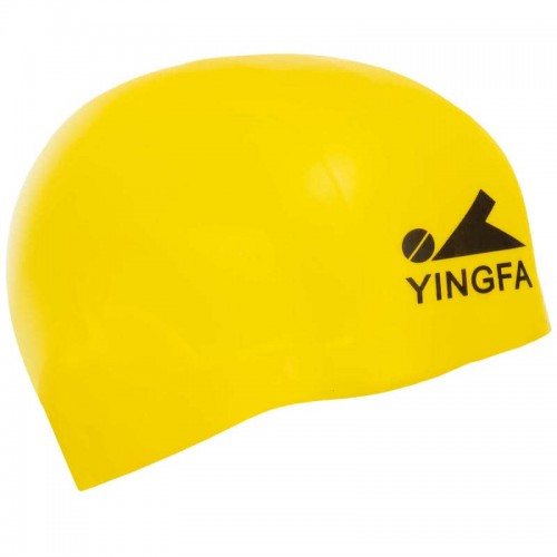 Шапочка для плавання силіконова для дорослих Yingfa Speed S, жовтий, код: C0073_SY