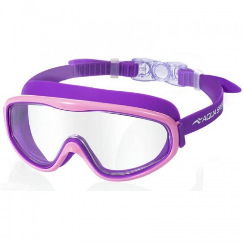 Окуляри для плавання дитячий Aqua SpeedTivano JR фіолетовий-рожевий, код: 5908217692511