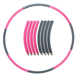 Обруч для схуднення розбірної Хула Хуп FitGo 8 секцій кольори в асортименті, код: JS-6023-S52