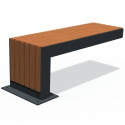 Лавка InterAtletika Lasec 2, 1202х410х401 мм, код: LP014.1-SM