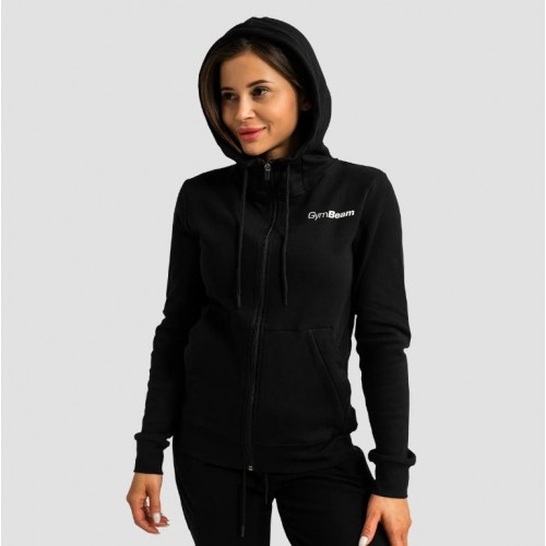 Толстовка жіноча на блискавці GymBeam Clothing Limitless XL, чорний, код: 221115-GB