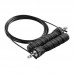 Скакалка швидкісна для кросфіту 4FIZJO Speed Rope PRO+ 300 см, Black, код: P-5907739313164