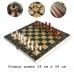 Настільна дерев"яна гра 3 в 1 SNS S3838 дошка 34х34 см, код: 18261-SNS
