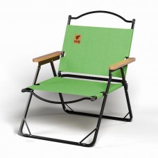 Стілець розкладний зі спинкою для кемпінгу WCG Chill зелений, код: CH-S21L-IF