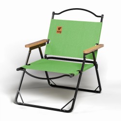 Стілець розкладний зі спинкою для кемпінгу WCG Chill зелений, код: CH-S21L-IF Стілець розкладний зі спинкою для кемпінгу WCG Chill зелений, код: CH-S21L-IF