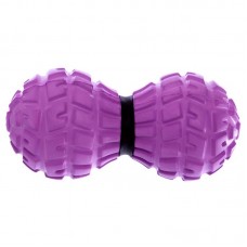 М"яч масажний для спини FitGo DuoBall Massage Ball 136x60 мм, фіолетовий, код: FI-8231_V