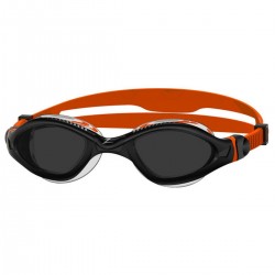 Окуляри для плавання Zoggs Tiger LSR+ розмір R, чорно-помаранчевий, лінзи темні, код: 194151049121