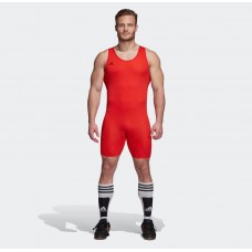 Костюм для важкої атлетики Adidas PowerLiftSuit L, червоний, код: 15559-567