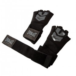 Бинти-рукавички дитячі Everlast Prospect Quick Wraps S/M, чорний-сірий, код: 009283619473
