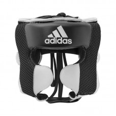 Шолом боксерський Adidas Hybrid 150 Training Headguard M, чорний-білий, код: 15560-872