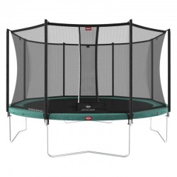 Батут BERG Grand Champion Regular 520 Green + захисна сітка Safety Net Deluxe, код: 30.35.75.71-S