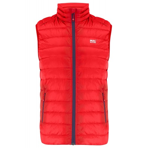 Пуховий жилет Mac in a Sac Mens Alpine Down Gilet Red (XL), код: AW19-RED-XL