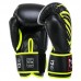 Боксерські рукавиці шкіряні Twins 14 унцій, чорний-салатовий, код: BO-5058_14LG Боксерські рукавиці шкіряні Twins 14 унцій, чорний-салатовий, код: BO-5058_14LG