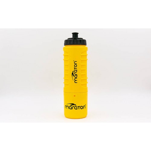 Пляшка для води Maraton 500мл жовтий, код: SFB11-S52