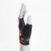 Рукавички для фітнесу MadMax MFG-770 Flower Power Gloves Black/Pink M, код: MFG-770_M