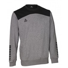 Світшот чоловічий Select Oxford Sweat S, сірий-чорний, код: 5703543284382