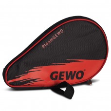 Чохол для ракетки Gewo Round Cover Wave з відділенням для м'ячів Black/Red, код: 931256-SVA