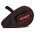 Чохол для ракетки Gewo Round Cover Wave з відділенням для м'ячів Black/Red, код: 931256-SVA