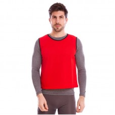 Манішка для футболу PlayGame чоловіча 620х565 мм, червоний, код: CO-3946_R Манішка для футболу PlayGame чоловіча 620х565 мм, червоний, код: CO-3946_R