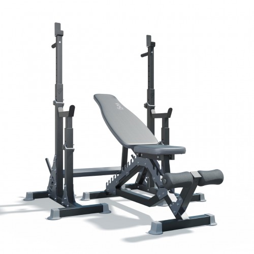 Регульована лава з стійкою під штангу WCG Defender Bugai Pro, код: WDS111333-IF