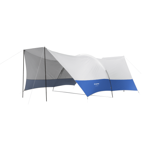 Тент KingCamp Oversize Sun Shelte 5600х4200х200мм, сірий-синій, код: KT2107 grey/blue