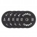 Диск олімпійський HMS BBR25 25 кг, чорний, код: 17-61-019-IN