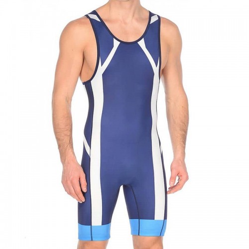 Трико борцівське Asics Wrestling Singlet XS, синій, код: 8719021639046 Трико борцівське Asics Wrestling Singlet XS, синій, код: 8719021639046