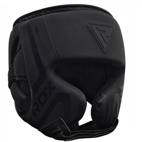 Боксерський шолом RDX T15 Matte Black S, код: 403011-RX