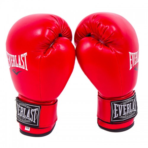 Боксерські рукавички Everlast DX 6oz, червоний, код: EVDX380-6R-WS