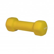 Гантель неопренова Stein 1х0,5 кг, жовтий, код: DB3058-0.5 yellow-ST