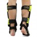Захист гомілки та стопи дитячий Муай Тай, ММА, Кікбоксинг Maraton L, салатовий-чорний, код: BO-9321_LLGBK Захист гомілки та стопи дитячий Муай Тай, ММА, Кікбоксинг Maraton L, салатовий-чорний, код: BO-9321_LLGBK