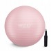 М"яч для фітнесу (фітбол) 4Fizjo 75 см Anti-Burst Pink, код: P-5907739317407