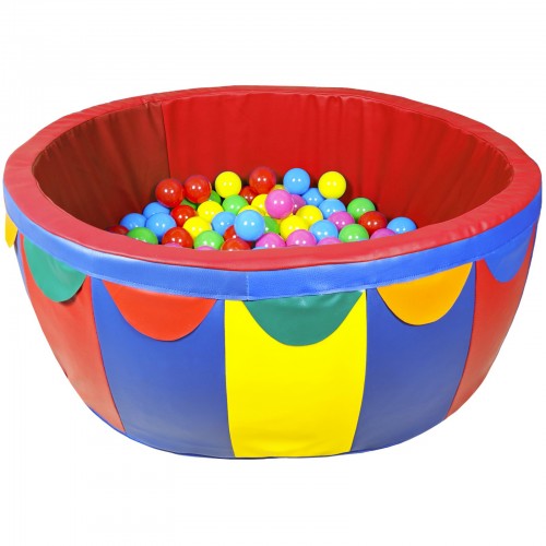 Сухий басейн для дому Мрія Tia-Sport 1000х400 мм, червоний, код: sm-0198-4-14 Сухий басейн для дому Мрія Tia-Sport 1000х400 мм, червоний, код: sm-0198-4-14