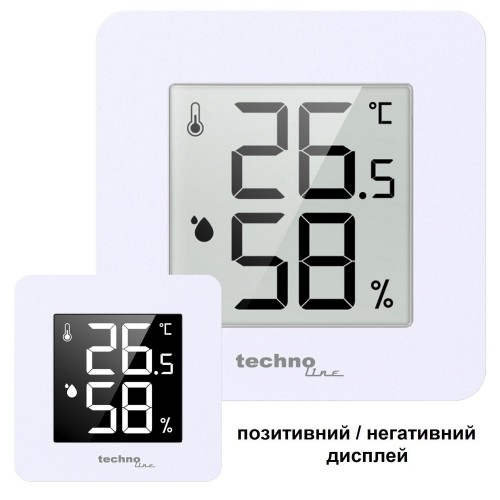 Термогігрометр Technoline WS9475 White, код: DAS302457