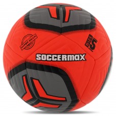 М"яч футбольний Soccermax №5 PU, червоний, код: FB-7994