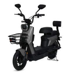 Електроскутер Profi Suwa 350W з кошиком, сірий, код: 6903317779406