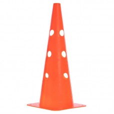 Конус-фішка для тренувань з отворами для штанги PlayGame 48 см, помаранчевий, код: C-5431_OR