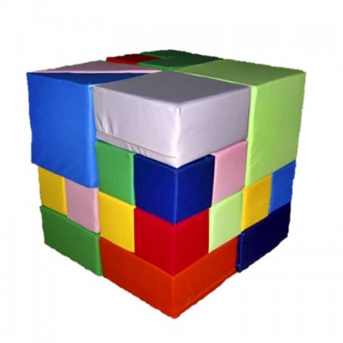 М"який конструктор Кубик Рубика, 28 ел. Tia-Sport, код: sm-0411