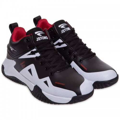 Кросівки для баскетболу Jdan розмір 43, чорний-білий, код: OB-937-2_43BKW