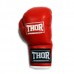 Рукавички боксерські Thor Junior 8oz, червоний, код: 513(Leather) RED 8 oz.