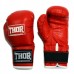Рукавички боксерські Thor Junior 8oz, червоний, код: 513(Leather) RED 8 oz.
