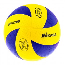 М"яч волейбольний Mikasa синій, код: RX-M200PU-WS