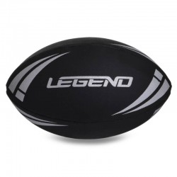 М"яч для регбі Legend №3 PVC білий-салатовий, код: R-3293-S52 М"яч для регбі Legend №3 PVC білий-салатовий, код: R-3293-S52