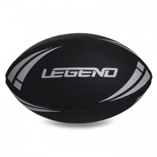 М"яч для регбі Legend №3 PVC білий-салатовий, код: R-3293-S52 М"яч для регбі Legend №3 PVC білий-салатовий, код: R-3293-S52
