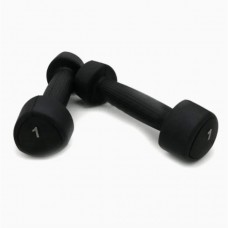 Гантелі з уретановим покриттям Generation Fitness FF51D6C-1kg 2x1 кг, чорний, код: 523014-AX