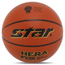 М"яч баскетбольний Star Hera Fox №7 червоний код: BB4707C-S52