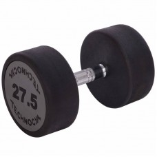 Гантель цільна професійна TechnoGym 1х27, 5кг, код: LN-1254-27_5-S52