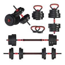 Гантелі з функцією штанги 6в1 Fit-On 43кг, код: 2030-0043 Гантелі з функцією штанги 6в1 Fit-On 43кг, код: 2030-0043